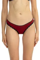 U.S. Polo Assn. 3Lü Kadın Karışık Renk Slip Külot 66431 Görsel farklı açı