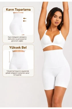 Uzun Paçalı Yüksek Bel Kadın Korse FormActive 1020 