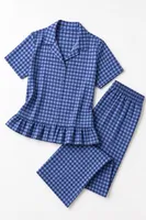 Viskon Lacivert Pötikare Pijama Takımı Bella Notte 61130 Lacivert görsel 5