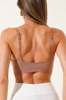 Vizon Drop Seamless Sütyen NBB 2428 Vizon farklı açı