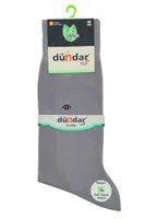 Yazlık İnce 12'li Bambu Erkek Çorap 40-44 Dündar 5534-1 Gri