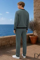 Yeşil Erkek T-Shirt Pantolon Takımı Doreanse 4642 Görsel detay görünüm