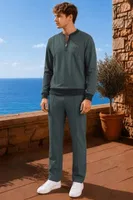 Yeşil Erkek T-Shirt Pantolon Takımı Doreanse 4642 Görsel