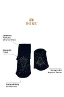 Yılbaşı Temalı Soket Çorap Dore 14454 Siyah farklı açı