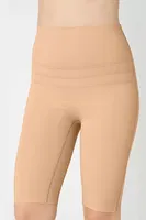 Yüksek Bel Dikişli Desenli Korse İMER 5100 Ten