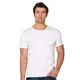 Erkek %95 Pamuklu Likralı Esnek Rahat Kapalı Yaka Kısa Kollu T-Shirt Atlet Fanila Özkan 10265