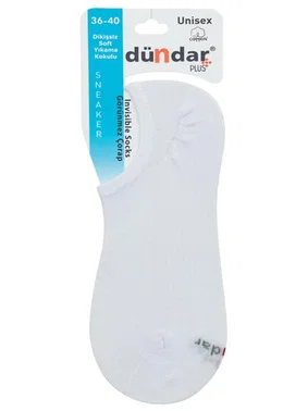 Dündar Çorap 12'li Kadın Pamuklu Sneaker 36-40 Dündar 5572 - Alternatif Görünüm