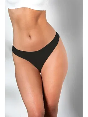 Gallipoli 3'lü Paket Dikişsiz, İz Yapmaz, Lazer Kesim, String Külot Siyah Gallipoli 21262