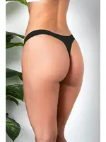 3'lü Paket Dikişsiz, İz Yapmaz, Lazer Kesim, String Külot Siyah Gallipoli 21262 Siyah detay görünüm