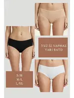 3lü Set Külot Dor2850 Beyaz