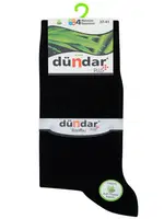 4 Mevsim 12'li Erkek Bambu Çorap 37-41 Dündar 4780 Siyah