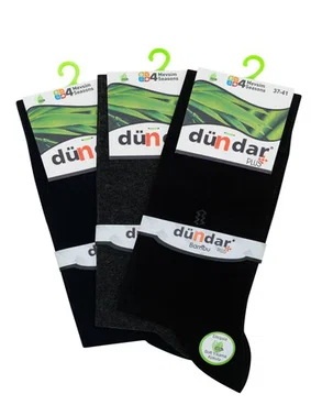 Dündar Çorap 4 Mevsim 12'li Erkek Bambu Çorap 37-41 Dündar 4780 - Alternatif Görünüm