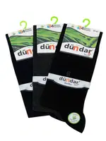 4 Mevsim 12'li Erkek Bambu Çorap 37-41 Dündar 4780 Siyah detay görünüm