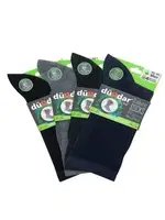 4 Mevsim 12'li Erkek Bambu Diyabetik Çorap 40-44 Dündar 6982 görsel 4