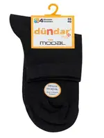 4 Mevsim 12'li Kadın Modal Konç 36-40 Dündar 6937 Siyah