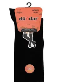 Dündar Çorap 4 Mevsim 12'li Kadın Pamuklu Dizüstü 36-40 Dündar 7095_1