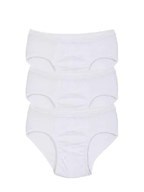 Akbeniz Akbeniz Erkek Çocuk 3'lü Beyaz Külot C002