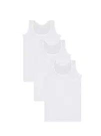 Akbeniz Erkek Çocuk 3lü Penye Atlet Akbeniz C005