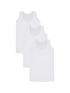 Akbeniz Erkek Çocuk 3'lü Ribana Atlet Akbeniz C006