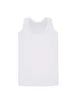 Erkek Çocuk 3'lü Ribana Atlet Akbeniz C006 Beyaz detay görünüm