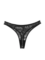 Kadın Siyah Yılan Desenli 2'li Tanga Slip Akbeniz S0012 Siyah detay görünüm