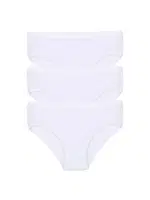 Kız Çocuk 3lü Beyaz Külot Akbeniz C001 Beyaz