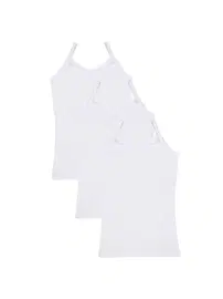 Akbeniz Kız Çocuk 3lü İp Askılı Atlet Akbeniz C004