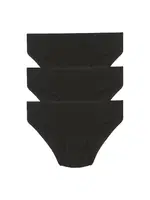 Akbeniz Kız Çocuk 3'lü Siyah Külot Siyah