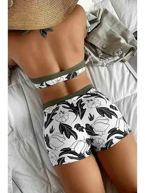 Angelsin Baskılı Bikini Üstü (Çıkartılabilir Kaplı) Angelsin MS43899 - Alternatif Görünüm