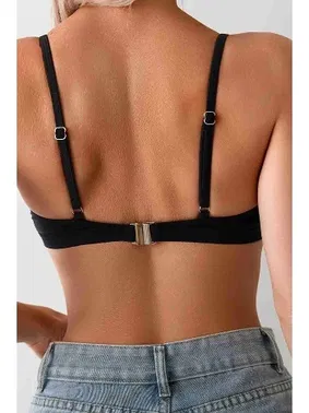 Angelsin Metal Kopçalı Şık Bikini Üstü (Çıkartılabilir Kaplı) Angelsin MS43909 - Alternatif Görünüm