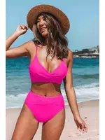 Yüksek Bel Bikini Altı Fuşya Angelsin MS42008 Fuşya detay görünüm