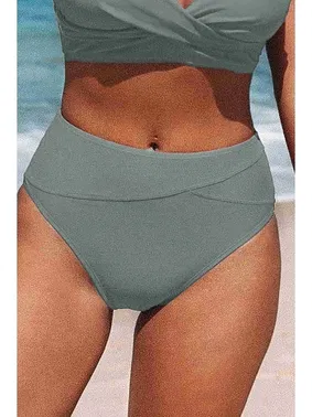 Angelsin Yüksek Bel Bikini Altı Gri Angelsin 42008