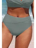 Yüksek Bel Bikini Altı Gri Angelsin 42008 Gri