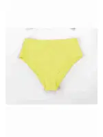 Yüksek Bel Bikini Altı Sarı Angelsin MS42008 Sarı farklı açı