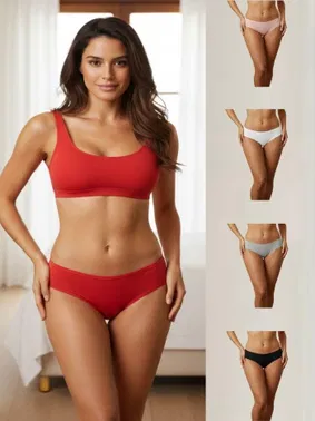 Anı Anı Düz Brazilian 5 li Külot Kadın Anıdüz5