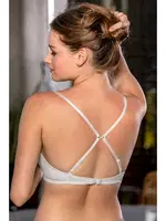 Arkasi Çaprazli Sütyen Ekru Gallipoli 11180 Ekru detay görünüm