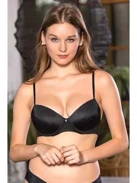 Gallipoli Arkasi Çaprazli Sütyen Siyah Gallipoli 11180