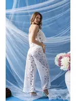 Atlet Slip Külot ve Pantolon Takım Ekru Gallipoli 32304 farklı açı