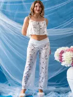 Atlet Slip Külot ve Pantolon Takım Ekru Gallipoli 32304 Ekru