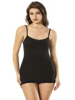 Bambu Süprem İp Askılı Tül Detaylı Atlet 6'lı Kota 6620 Siyah farklı açı