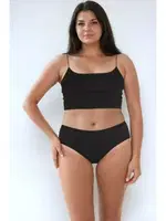 Kadın Bato Külot 12'li Berrak 11887 Siyah farklı açı