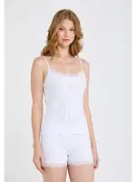 Kadın İp Askılı Modelli Atlet Berrak 7048 Beyaz farklı açı