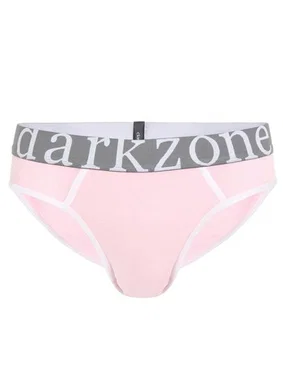 Darkzone Beyaz Erkek Pembe Biyeli Slip Külot Darkzone DZ-1106-11-S