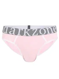 Darkzone Beyaz Erkek Pembe Biyeli Slip Külot Darkzone DZ-1106-11-S
