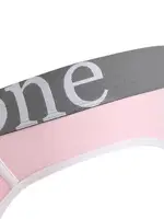 Beyaz Erkek Pembe Biyeli Slip Külot Darkzone DZ-1106-11-S Görsel farklı açı