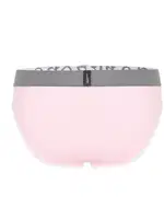 Beyaz Erkek Pembe Biyeli Slip Külot Darkzone DZ-1106-11-S Görsel detay görünüm