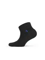 Bonas 3'lü Çapa Desen Bambu Erkek Patik Çorap CBONB006 Siyah-Antrasit-Lacivert detay görünüm