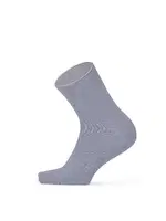 Bonas Bambu Burun Dikişsiz Lastiksiz Diyabetik Şeker Kısa Konç Çorap Gri