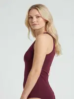 Bordo V Yaka Pamuklu Kadın Atlet Türen 913/Bordo Bordo detay görünüm