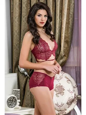 Gallipoli Bralet, Boxer Ve Etek Takim Gül Kurusu Gallipoli 3407